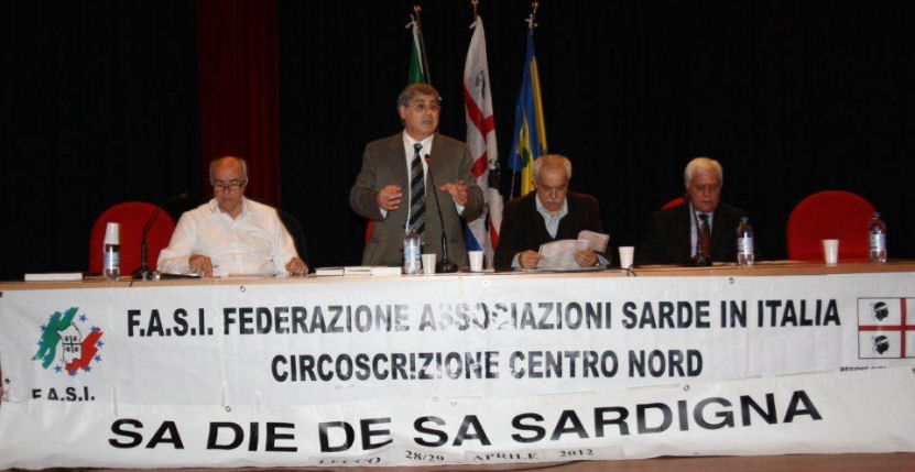 Lecco, 29 aprile 2012, Sa Die sa Sardigna, Conferenza di Luciano Carta foto di Francesco Sanna